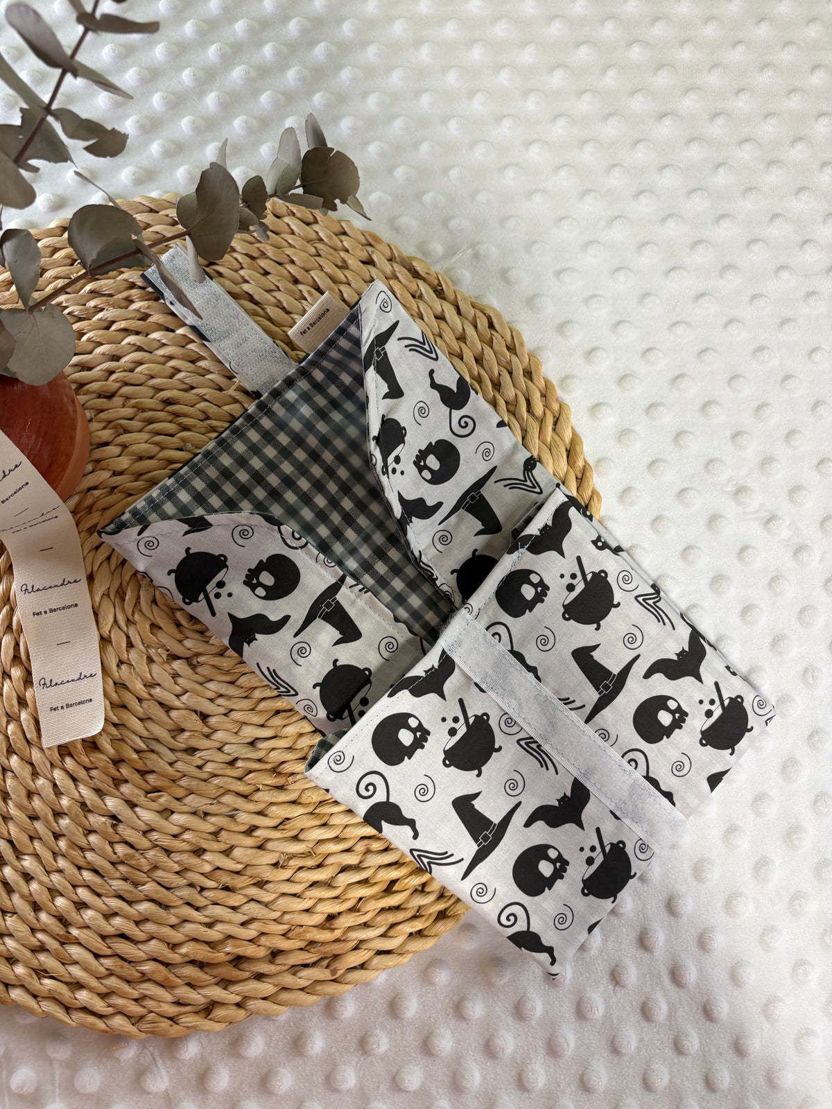 Funda bocadillo gatos de brujas