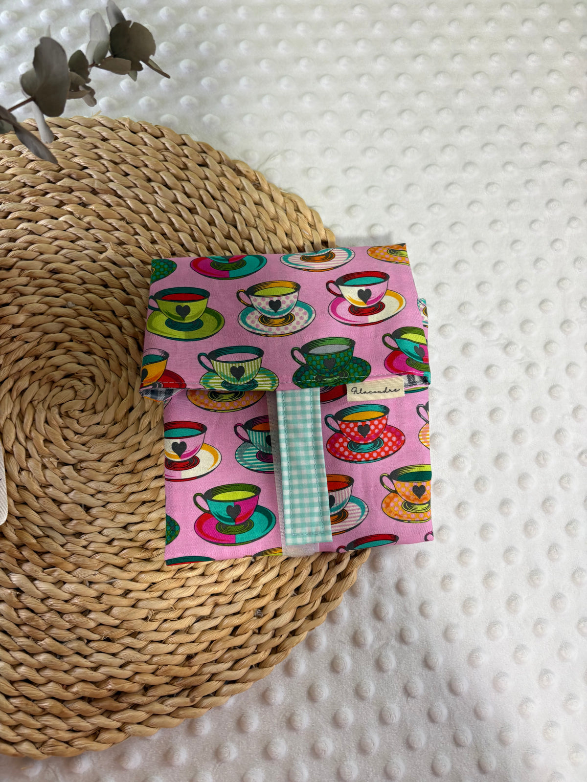 Funda bocadillo tasas de té