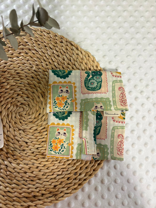 Funda bocadillo gatos