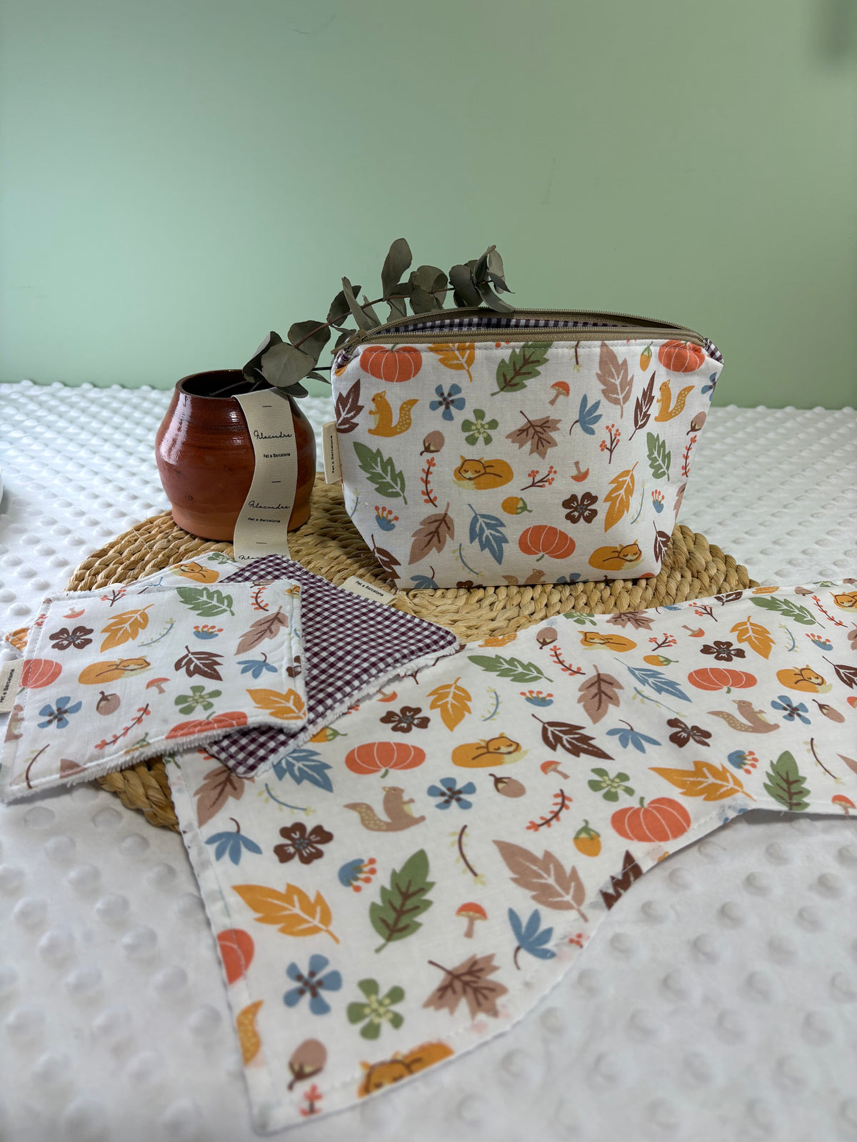 Set de cuidado para bébé otoño