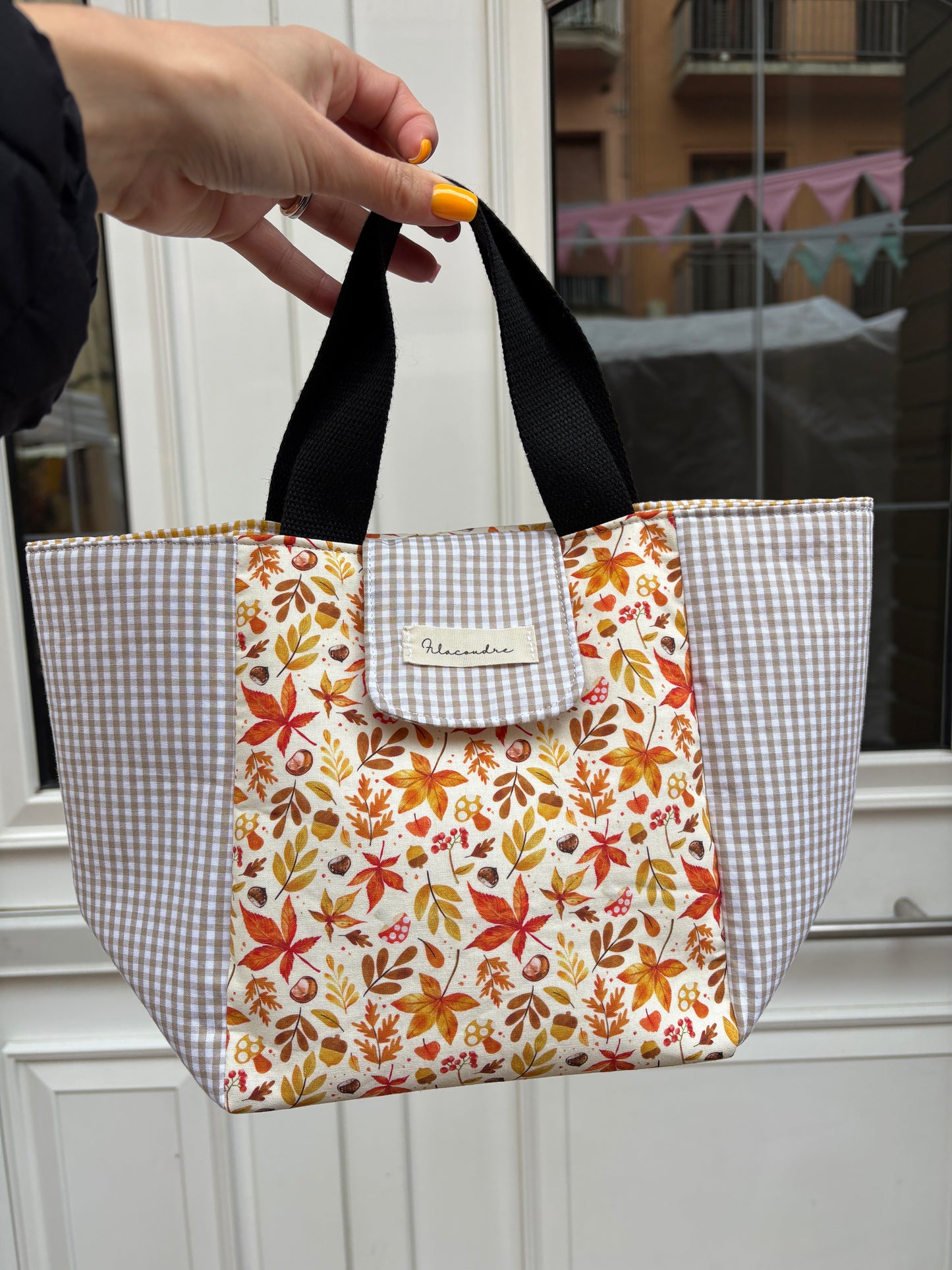 Lunch bag hojas de otoño