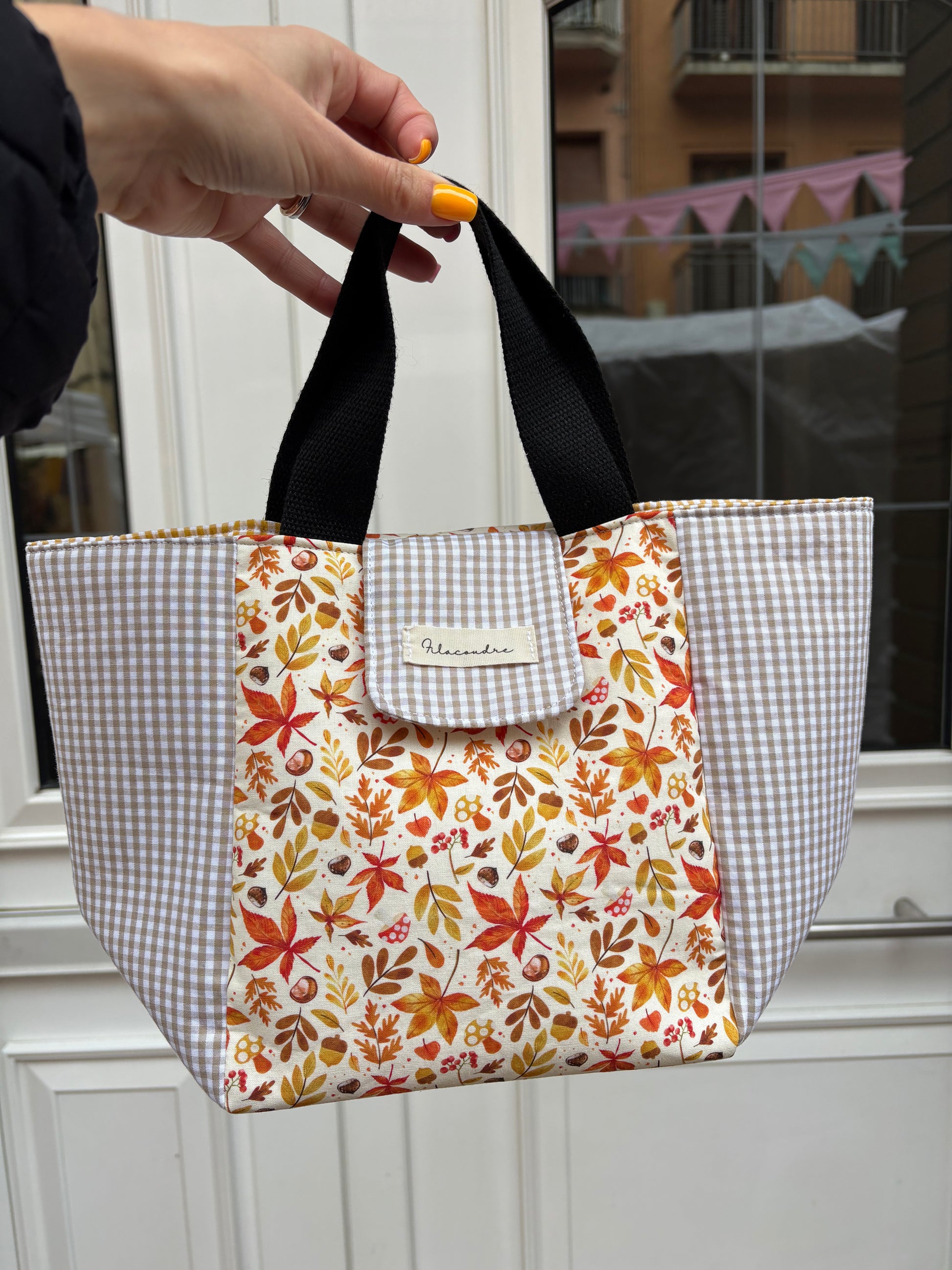 Lunch bag hojas de otoño