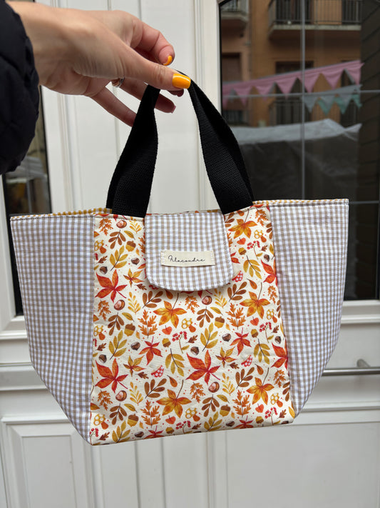 Lunch bag hojas de otoño