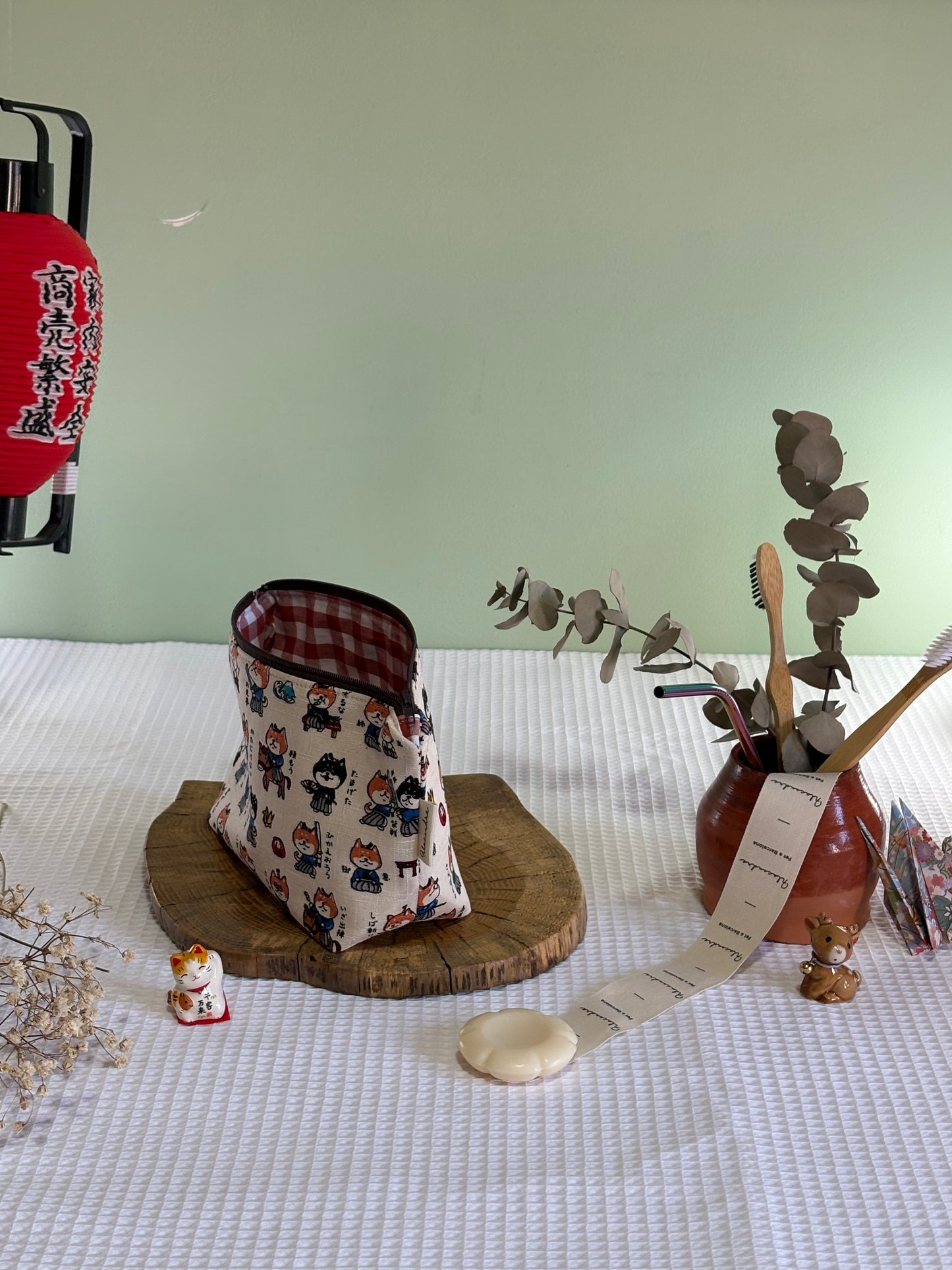 Neceser Shiba Samurai – Hecha a mano en Barcelona