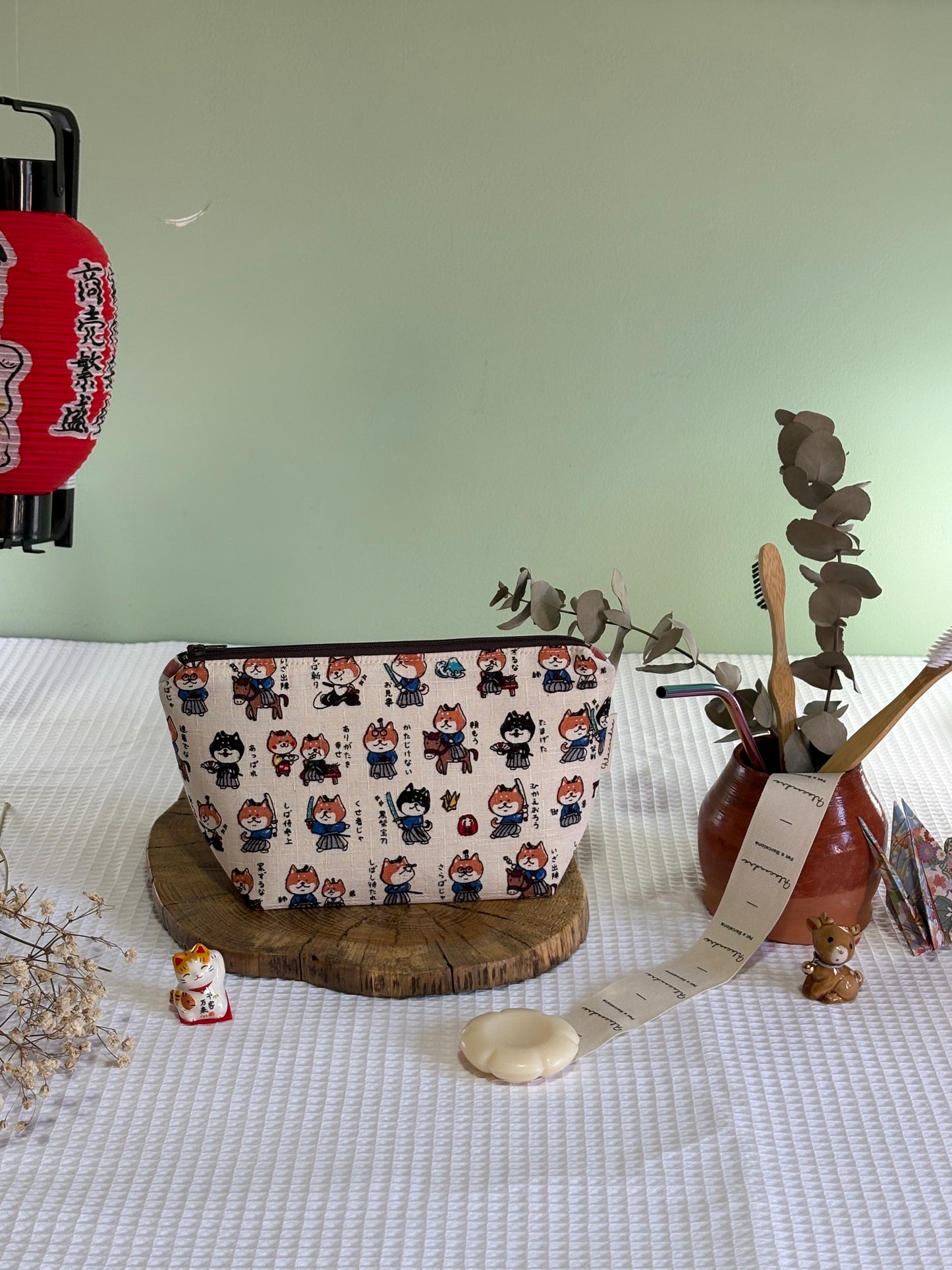 Neceser Shiba Samurai – Hecha a mano en Barcelona